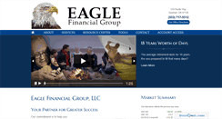 Desktop Screenshot of eaglefinancialgroup.net