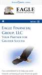 Mobile Screenshot of eaglefinancialgroup.net